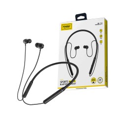 Foneng Silicon Neckband Bluetooth Earphone BL31 Hi-Si Sound Quality 120mAh Black Foneng Silicon Neckband Bluetooth Earphone BL31 Hi-Si Sound Quality 120mAh Black